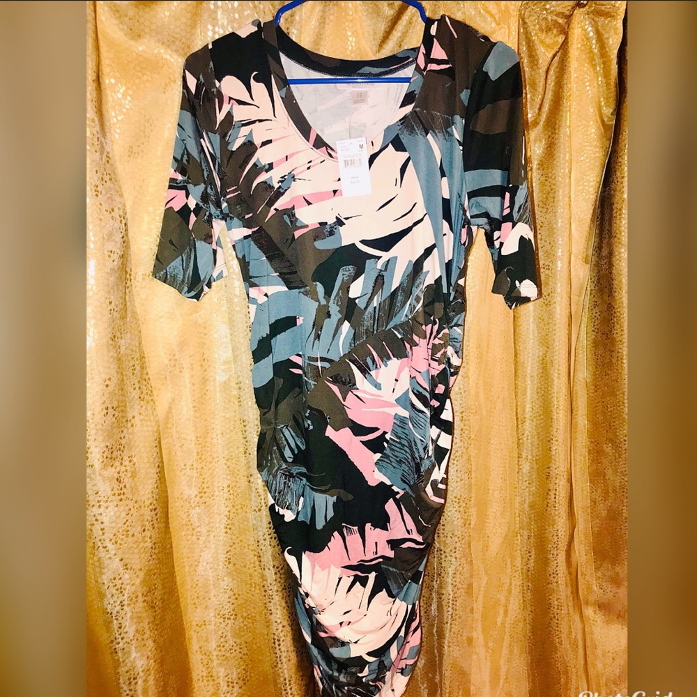 NWT Motherhood maternity midi dress 🌸
